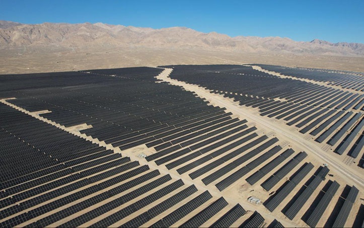 甘肅省張掖市山丹縣東樂北灘 10萬千萬光伏發(fā)電項目