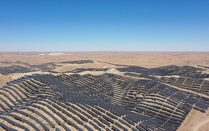 內(nèi)蒙古包頭市固陽縣20萬千瓦黃河經(jīng)濟帶生態(tài)綜合治理光伏發(fā)電示范項目